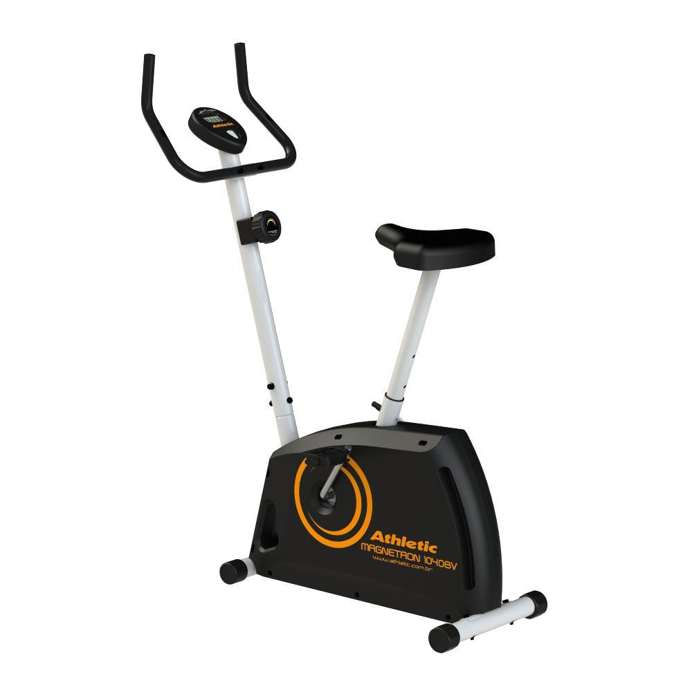 Bicicleta Ergométrica Athletic Magnetron 1040bv Vertical Magnética Com Display Eletrônico