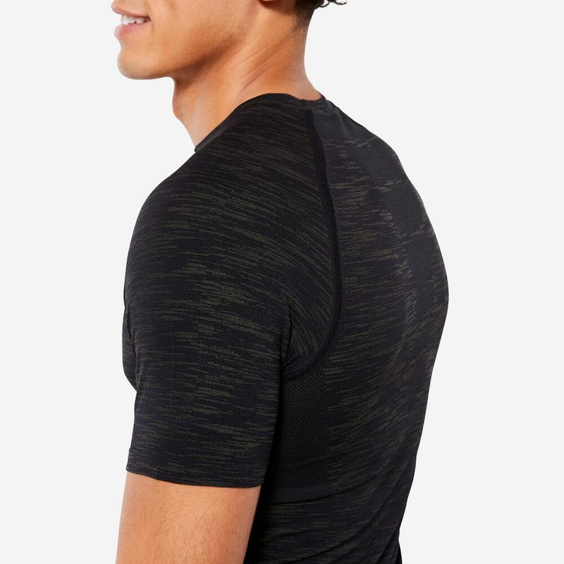 T shirt compressive grey, xl Preto 3G
