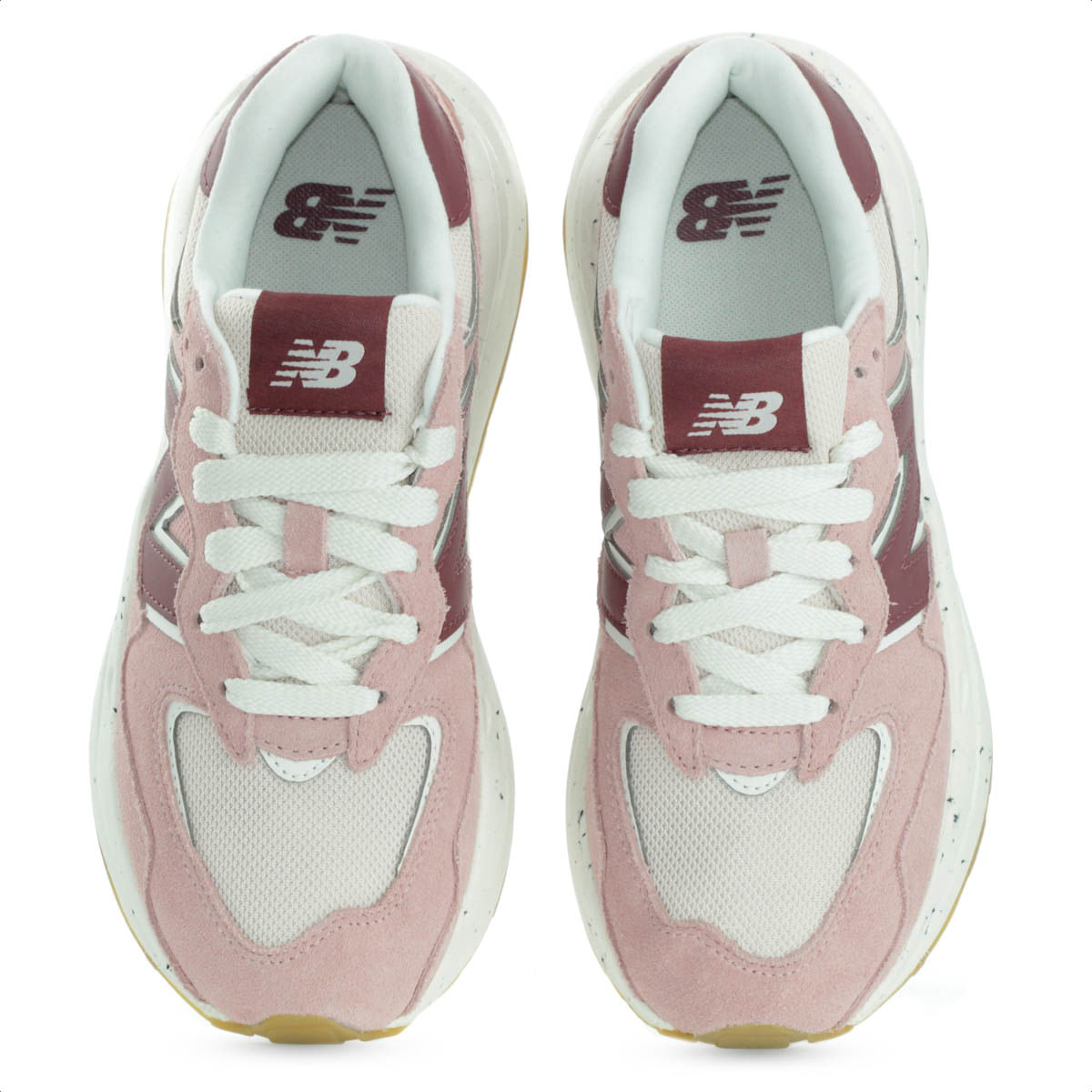 New balance 996 sales rosa e branco