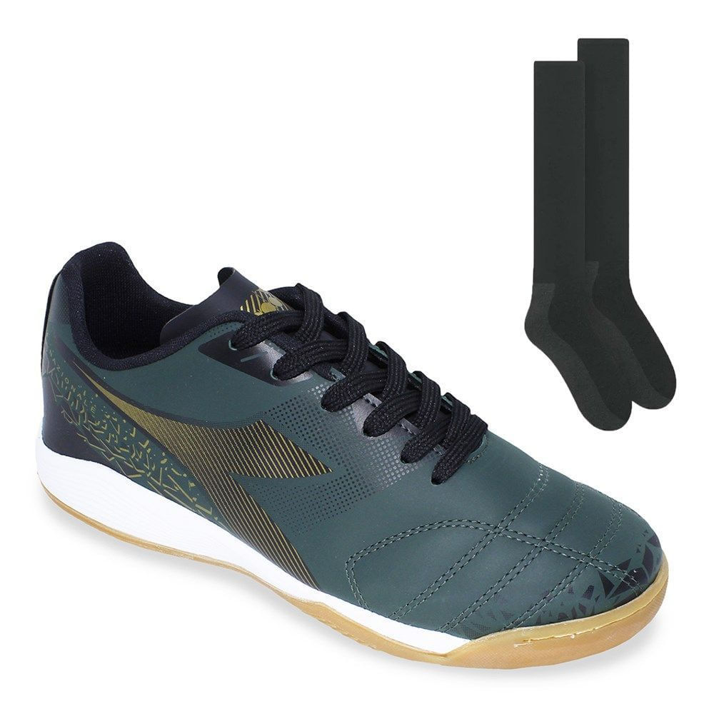 Decathlon Kit Chuteira Futsal Diadora Nazionale Elite Par de Meião