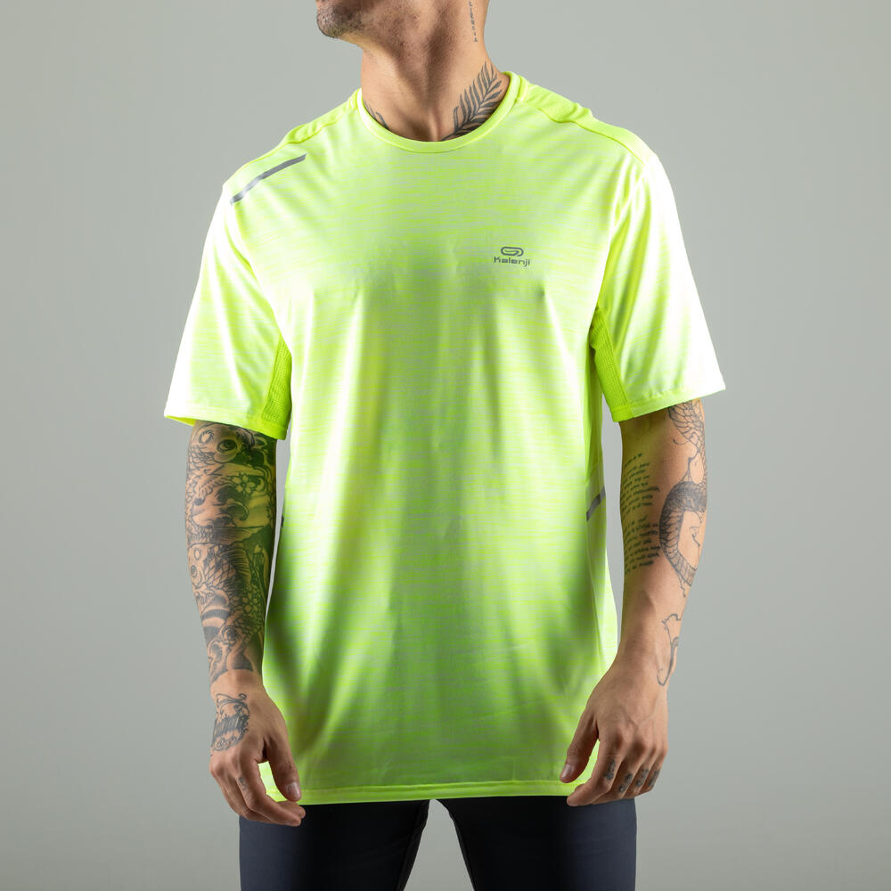 Camiseta de corrida Masculina Run Dry