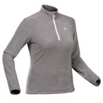 Blusa feminina Fleece MH100, cinza, P