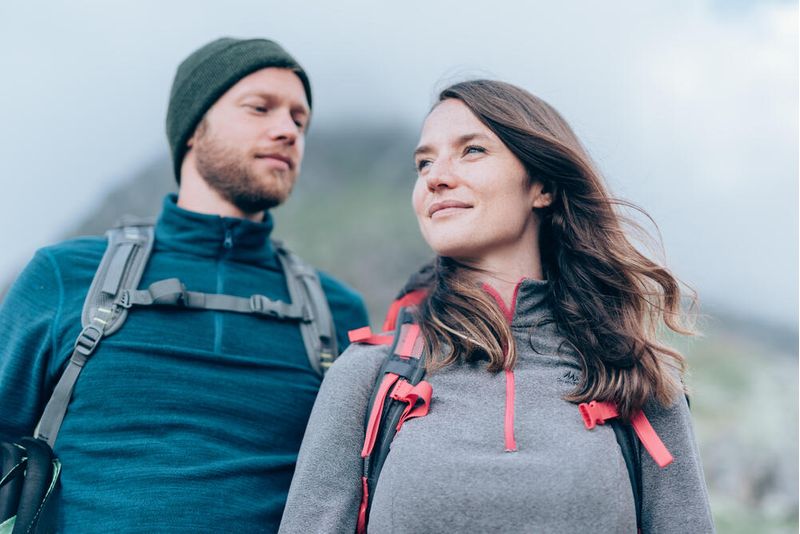 Blusa feminina Fleece MH100, cinza, P