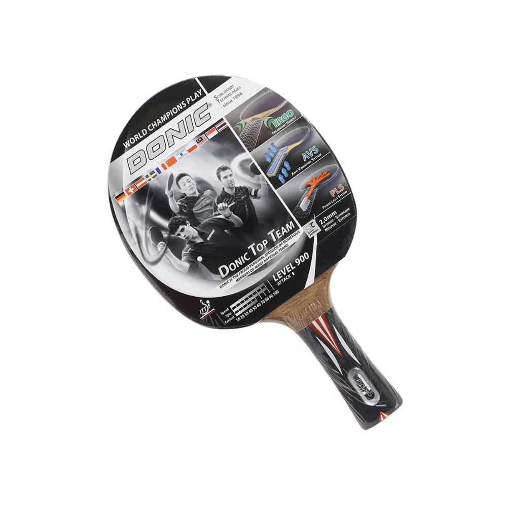Raquete Tênis De Mesa Ping Pong Top Team 900 Donic é boa?