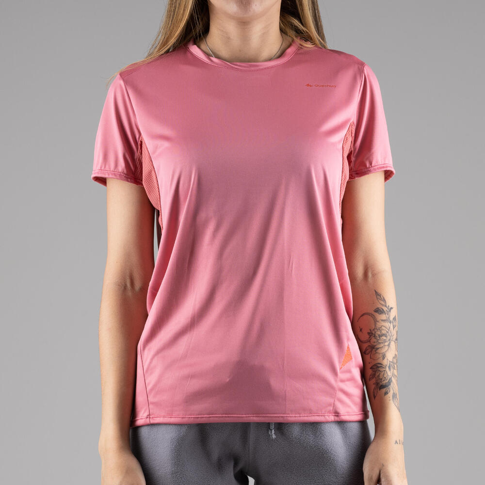 Camiseta Respirável Básica Feminina de Trilha