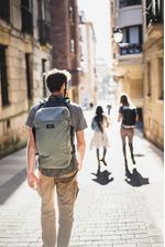 Travel 500 40l organizer backpa, no size Caqui-marrom UNICO