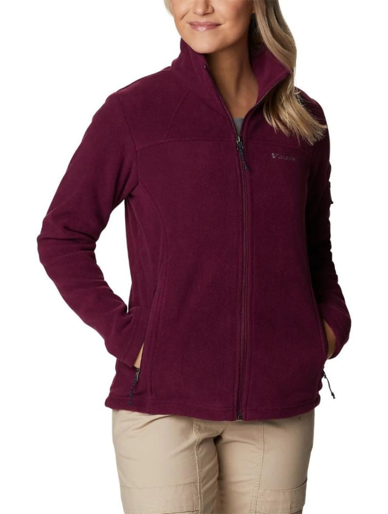 Jaqueta Columbia Fleece Fast Trek II Feminina Roxo