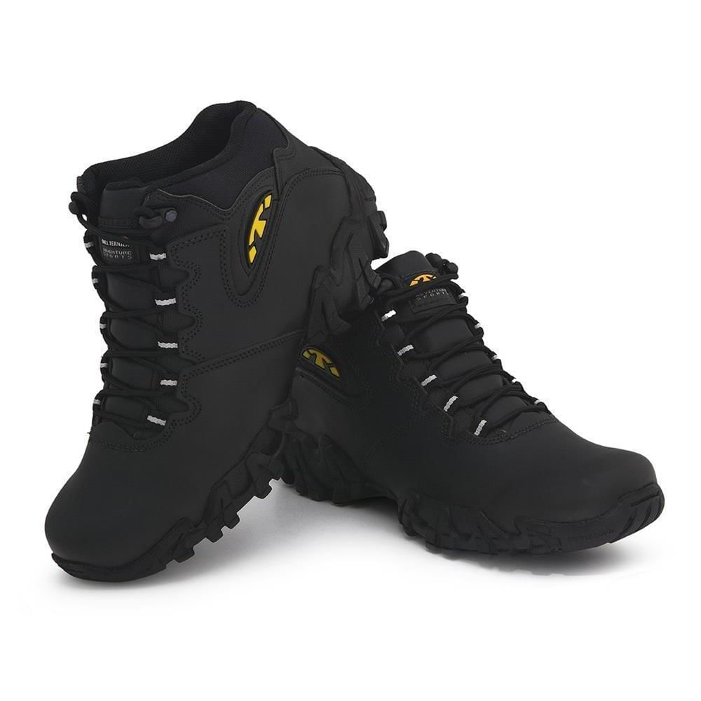 Bota Adventure Bull Terrier Couro Masculina Resistente Macia