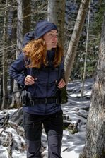 PADDED JACKET NH100 W DARK NAVY, XS