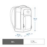 Backpack nh escape 500 32l khaki, 35l Preto