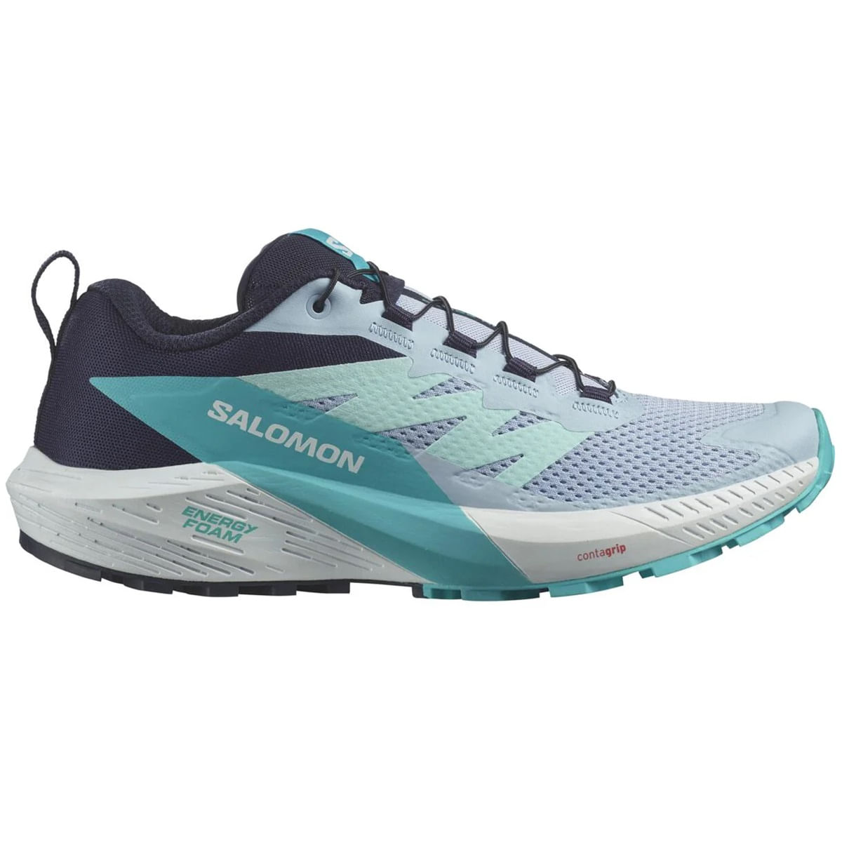 Decathlon | Tênis Feminino Salomon Sense Ride 5 Azul Trail Running