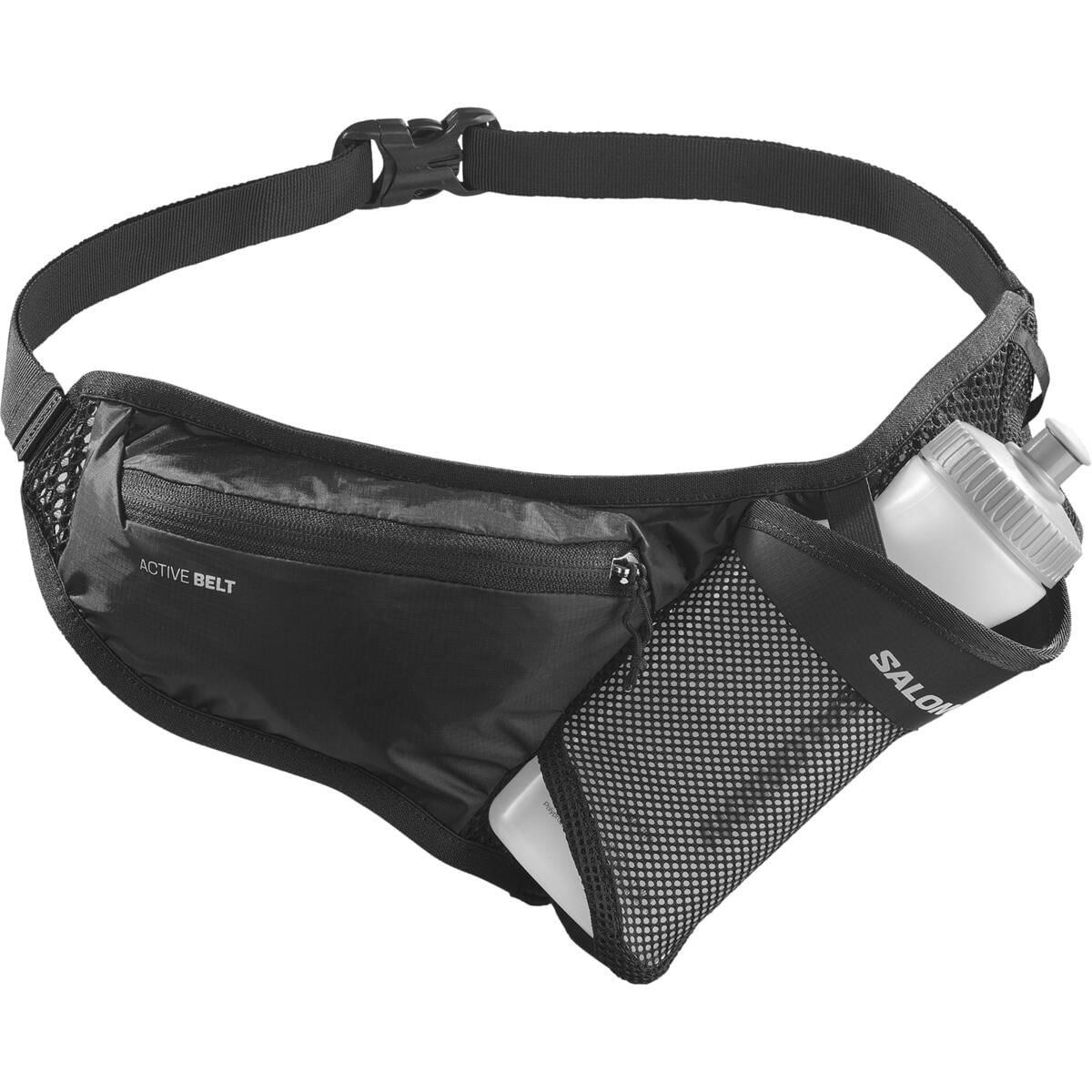 Cinto de Hidratação Unissex Salomon Active Belt Preto + Garrafa 3D