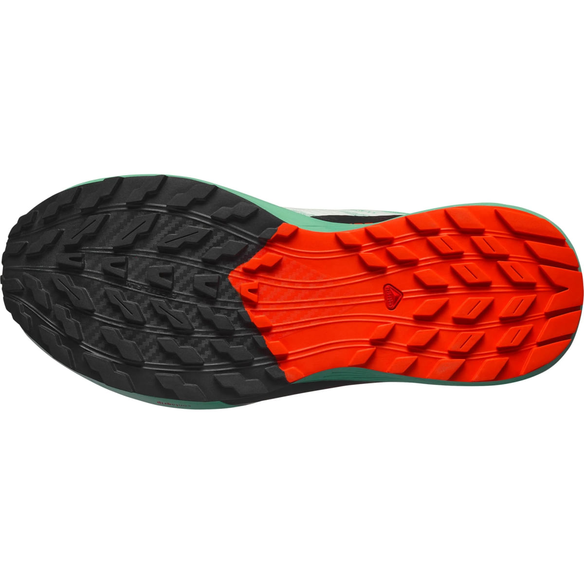 Decathlon | Tênis Feminino Salomon Sense Ride 5 Verde e Azul Trail