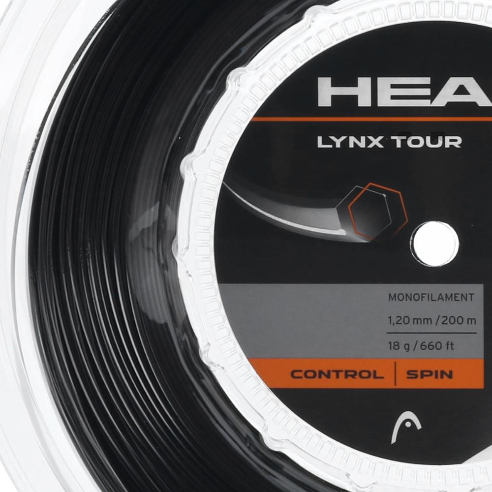 Decathlon | Corda Head Lynx Tour 18L 1.20mm Preta - Rolo com 200