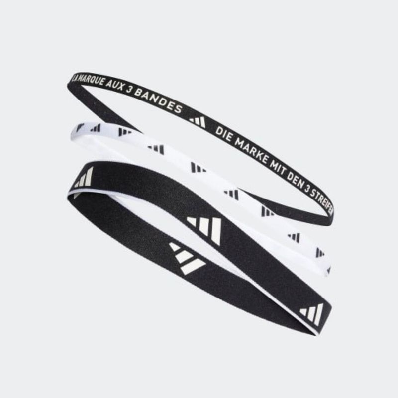 *adidas 3pp headband black/whit, no size