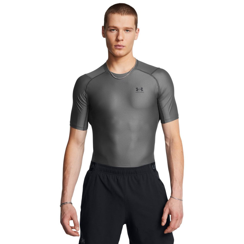 Camiseta de Compressão Masculina Under Armour Iso-Chill Camiseta de Compressão Masculina Under Armour Iso-Chill