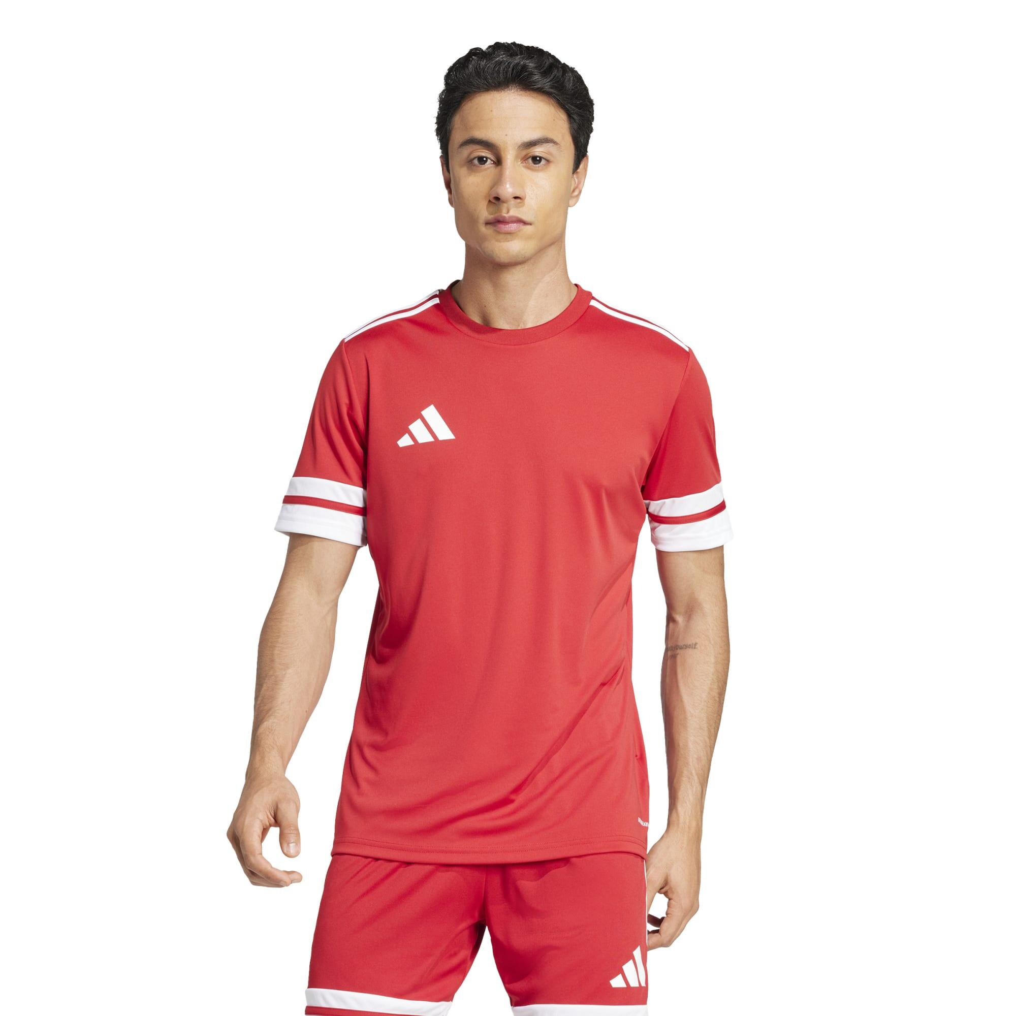 GKT様　RED L size Decathlon | Camisa Masculina de Futebol Squadra 25 Adidas Vermelha