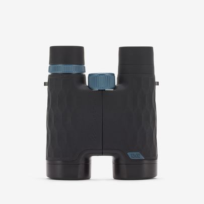 Binóculos Adulto de Trilha 12x32 Hike 100 Quechua Preto