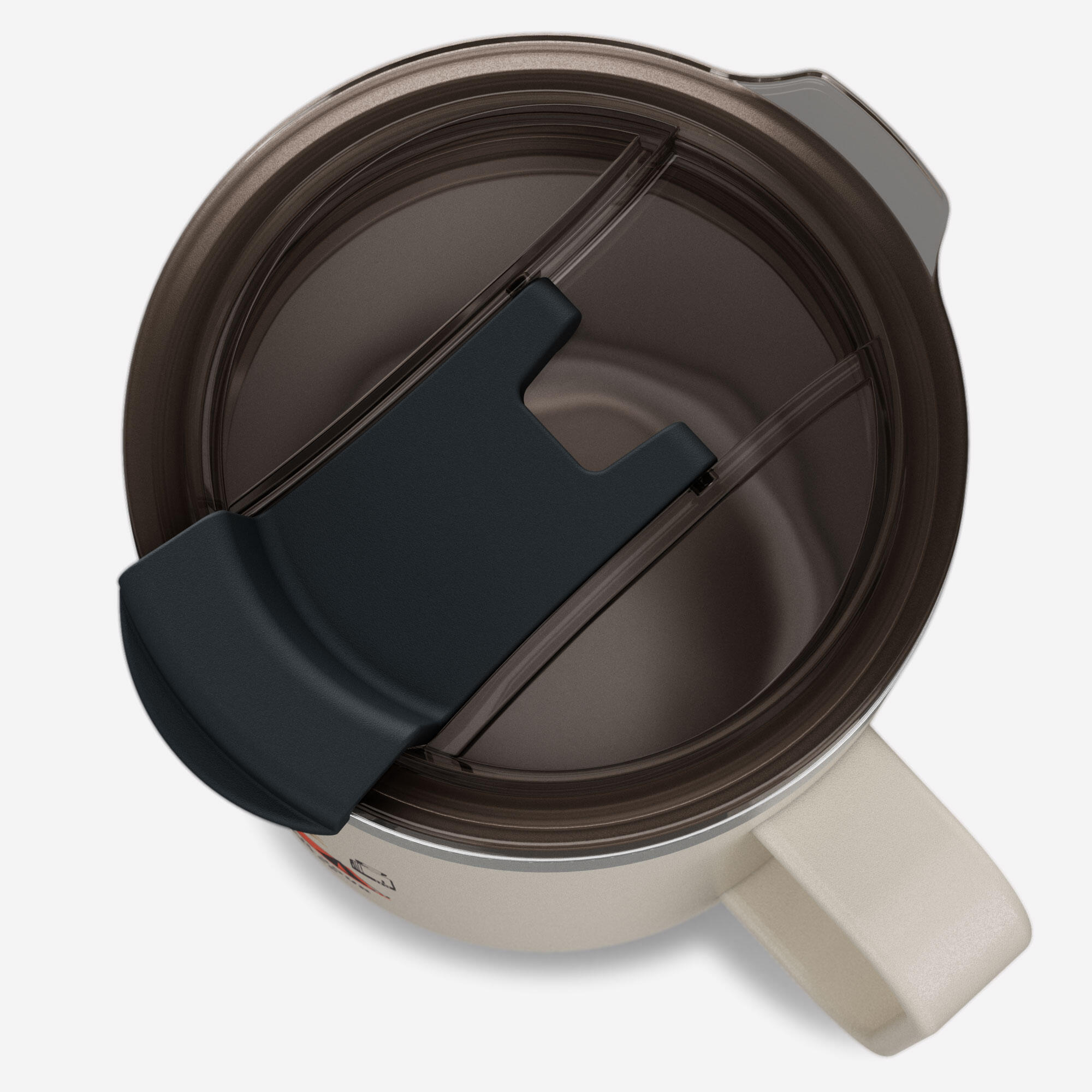 Quirino カウベル Decathlon | Caneca Térmica de Trilha 0,35L Aço Inox 900 Quechua Bege