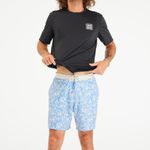Water t-shirt uv mc ss24 #yvan, 2xl Preta G