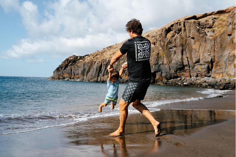 Water t-shirt uv mc ss24 #yvan, 2xl Preta G