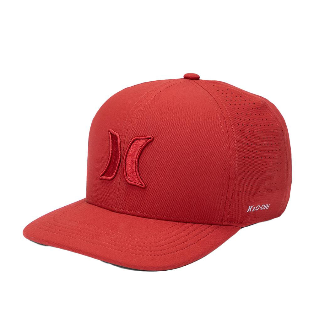 Boné Hurley Aba Curva Rail SM25 Vermelho Boné Hurley Aba Curva Rail SM25 Vermelho