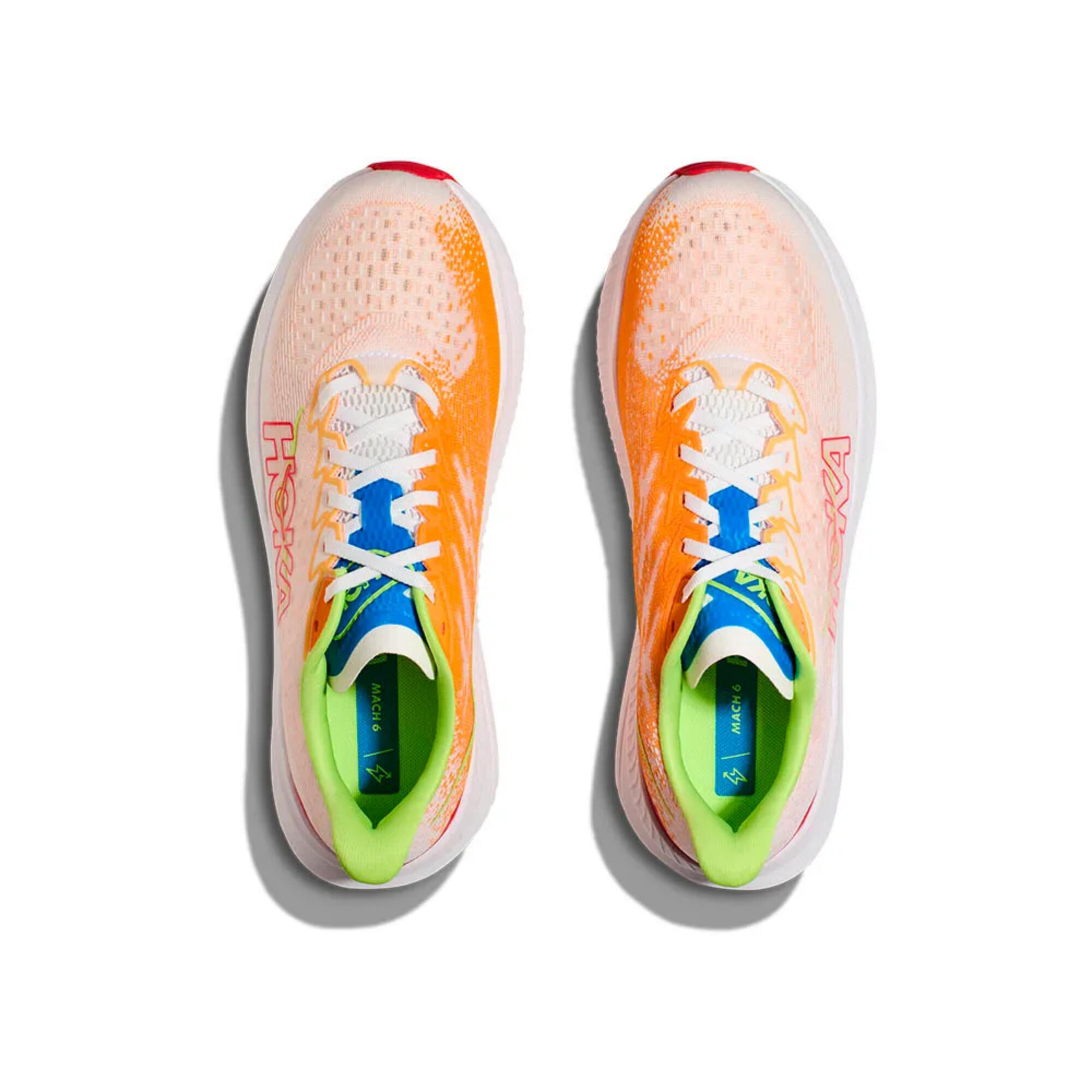 Decathlon | Tênis Masculino de Corrida Mach 6 Hoka Laranja