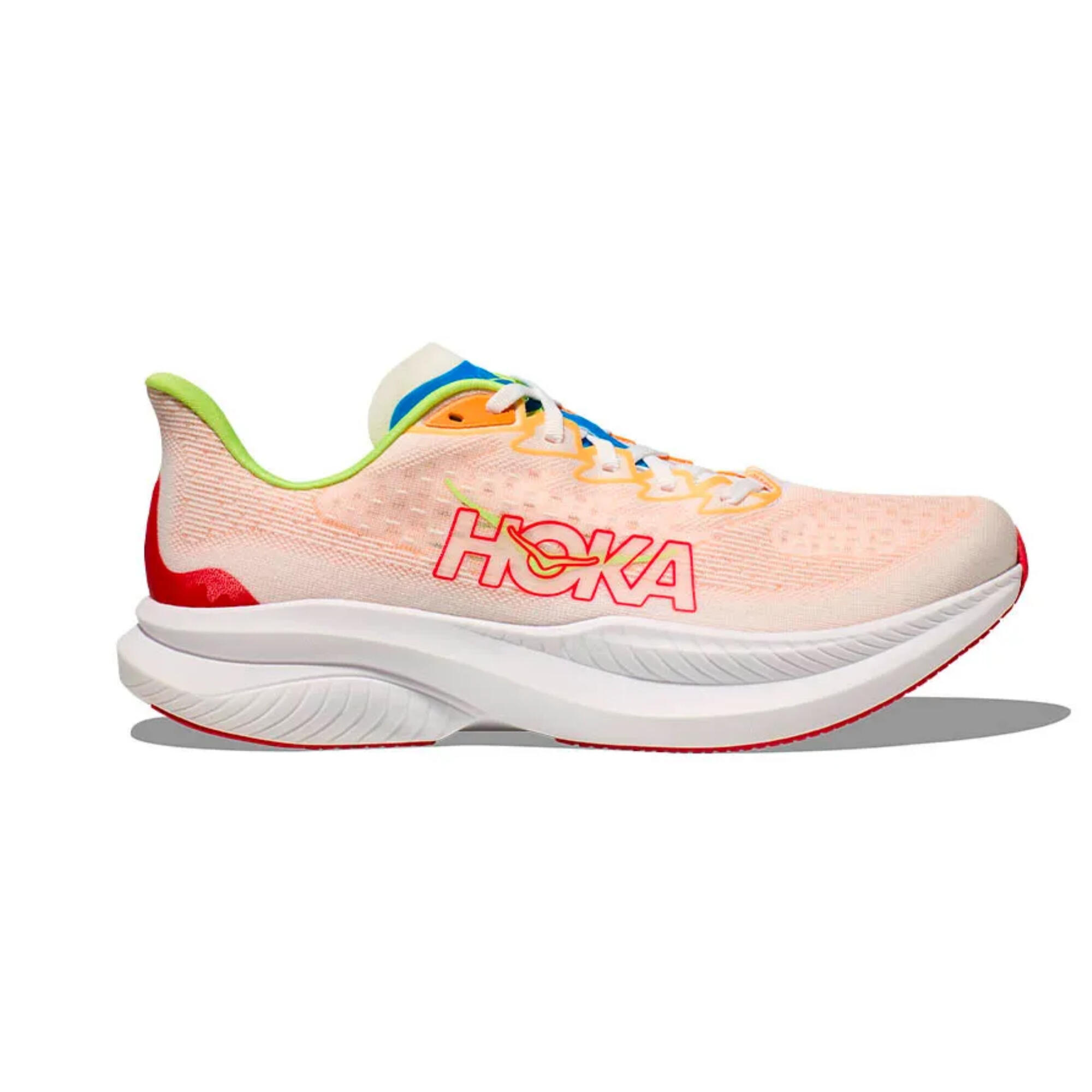 Decathlon | Tênis Masculino de Corrida Mach 6 Hoka Laranja