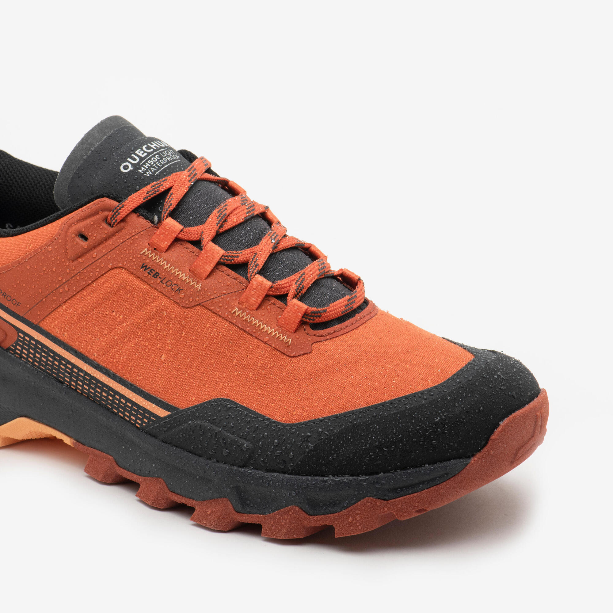 Decathlon | Tênis Masculino de Trilha Mh500 Light Quechua Laranja