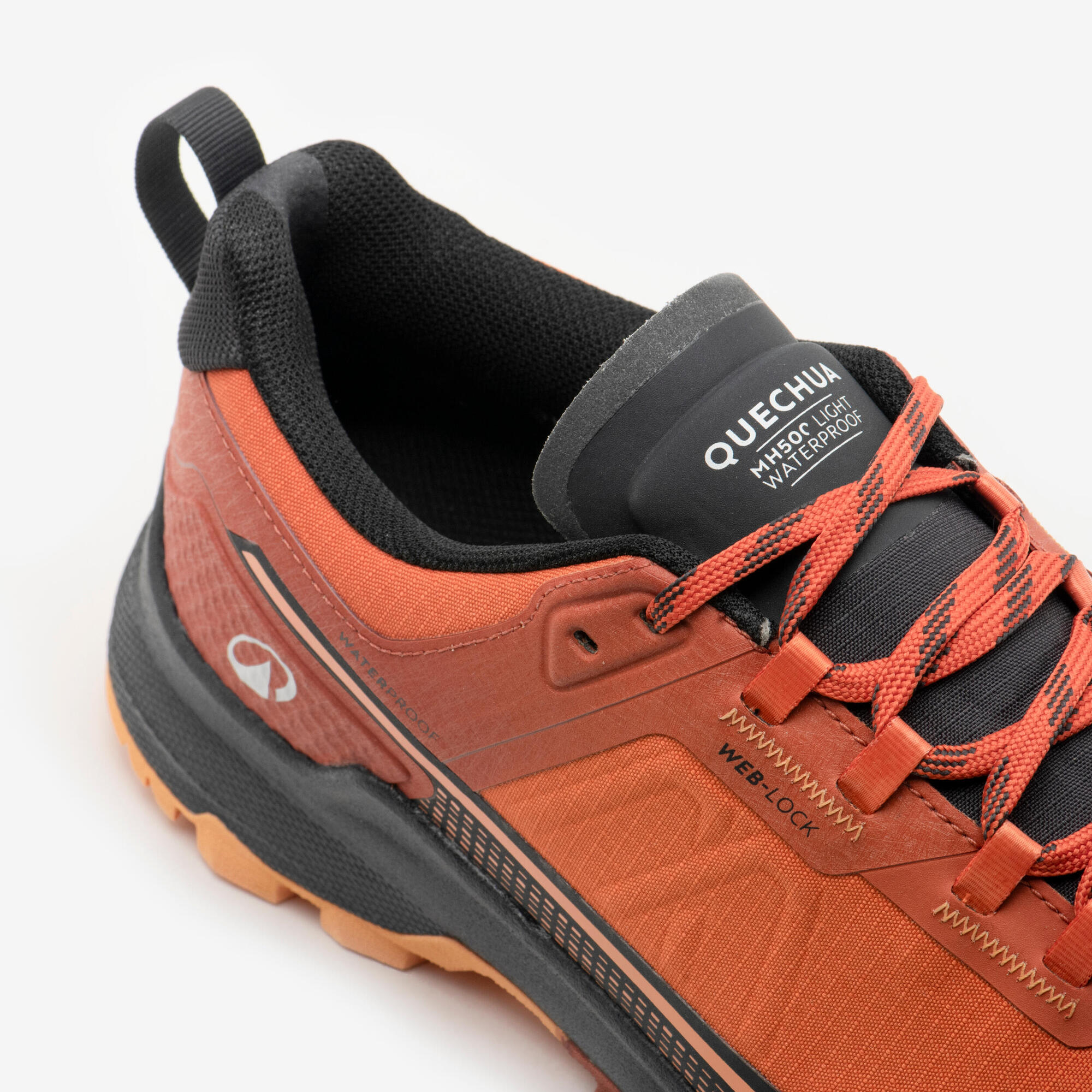 Decathlon | Tênis Masculino de Trilha Mh500 Light Quechua Laranja