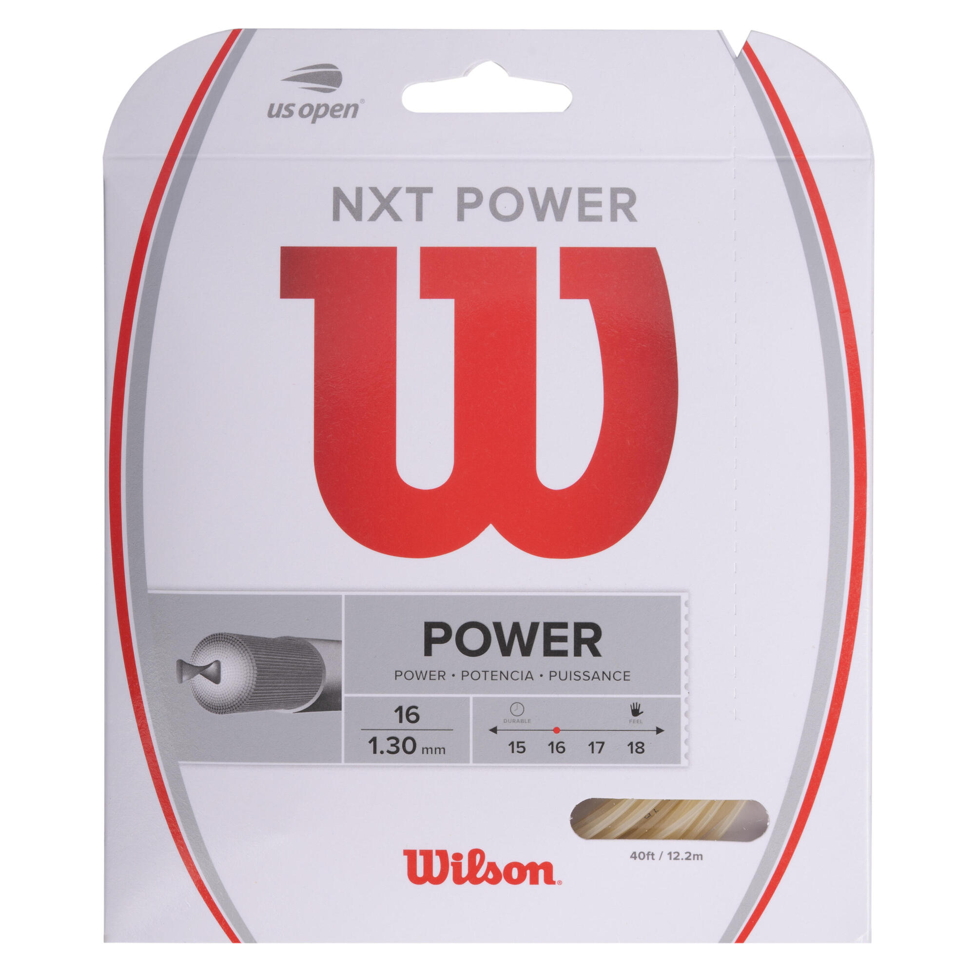 Decathlon | Corda para Raquete de Tênis NXT Power Wilson Natural