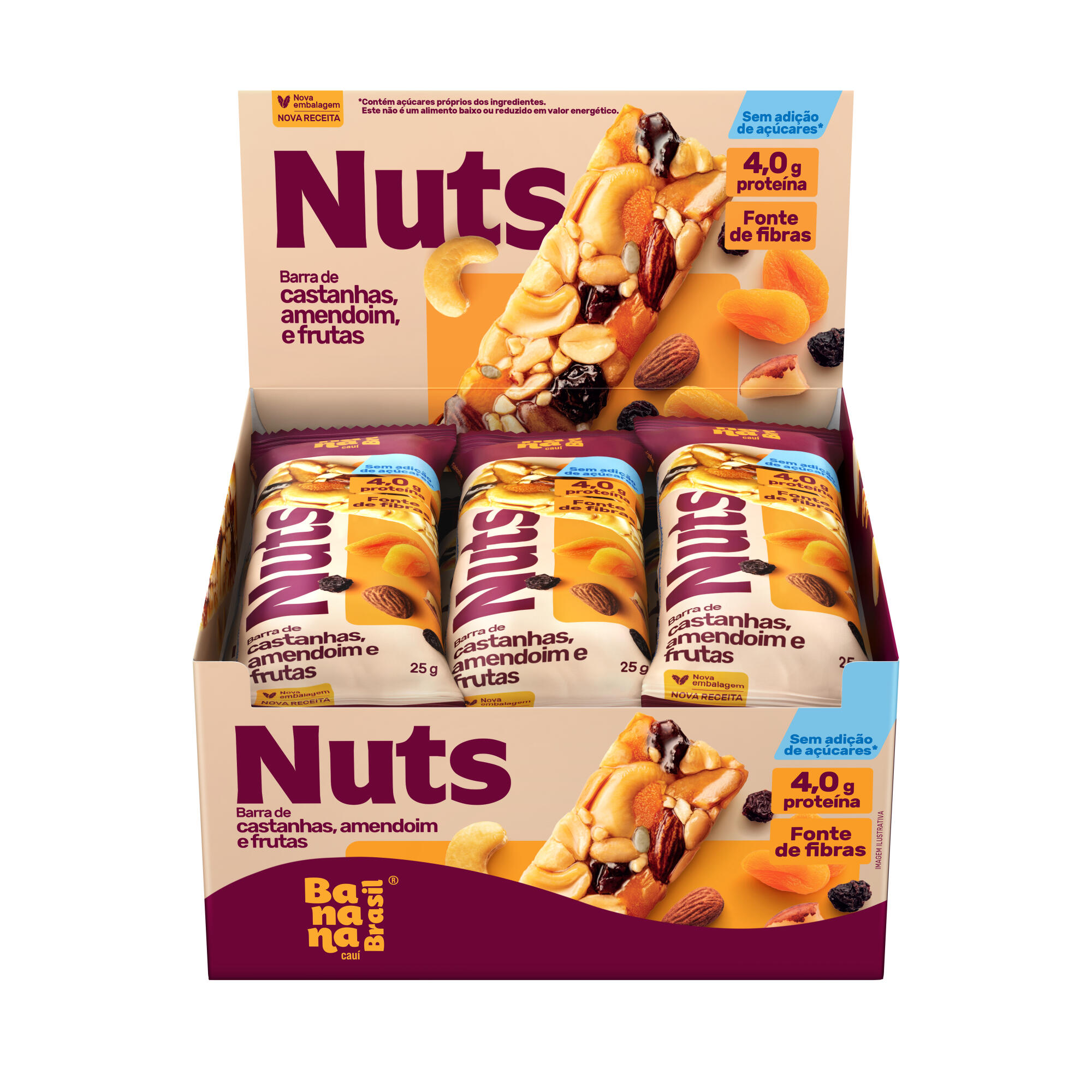 Decathlon | Barra de Cereal Banana Brasil Banana Passa
