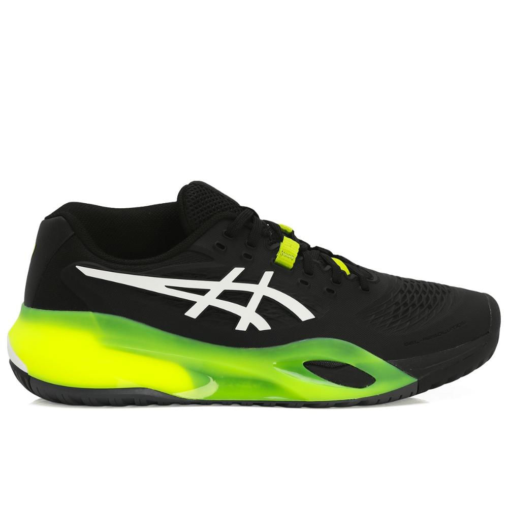 マット Decathlon | Tênis Asics Gel Resolution X - All Court - Preto e Limão