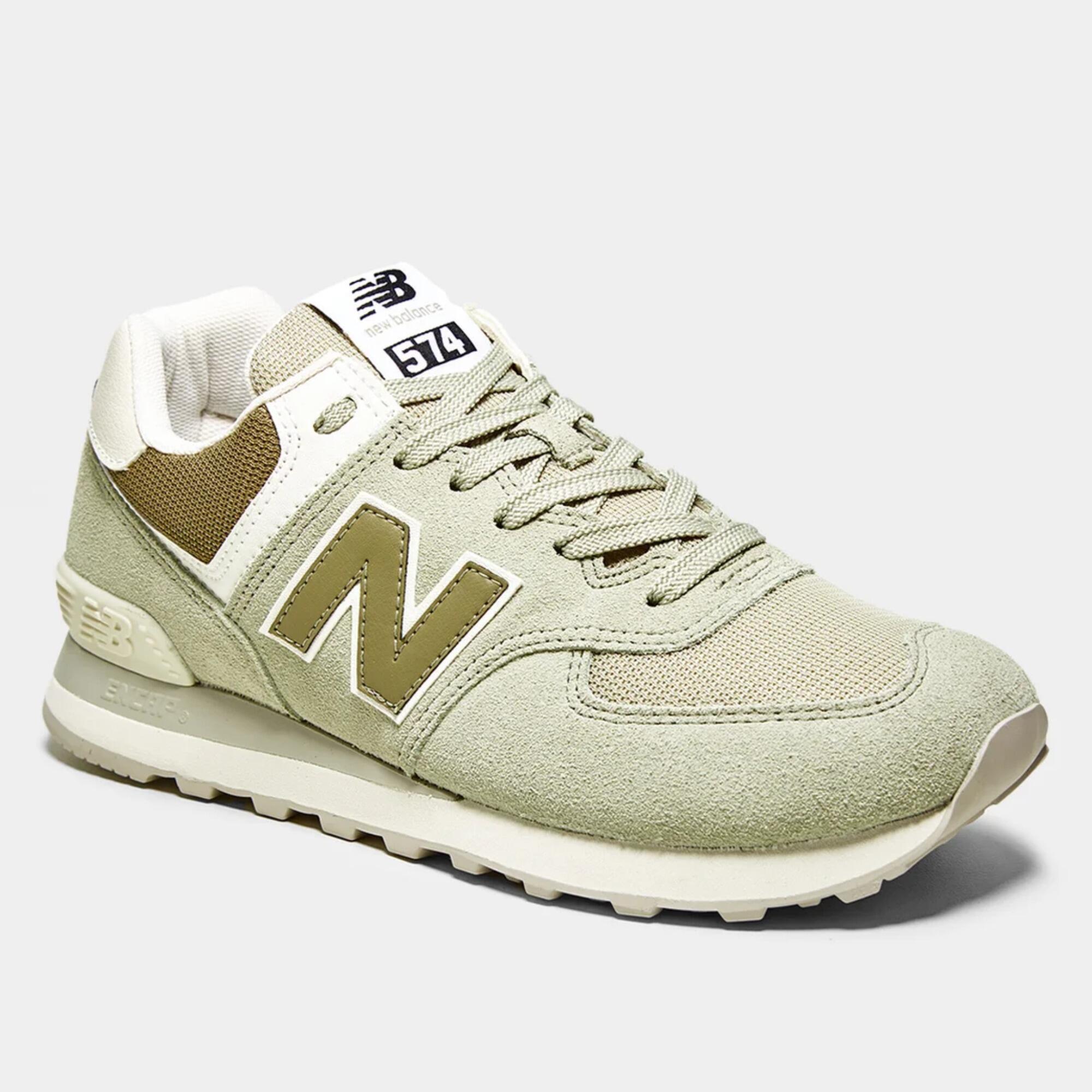 Decathlon | Tênis Feminino de Caminhada 574 V2 New Balance Verde
