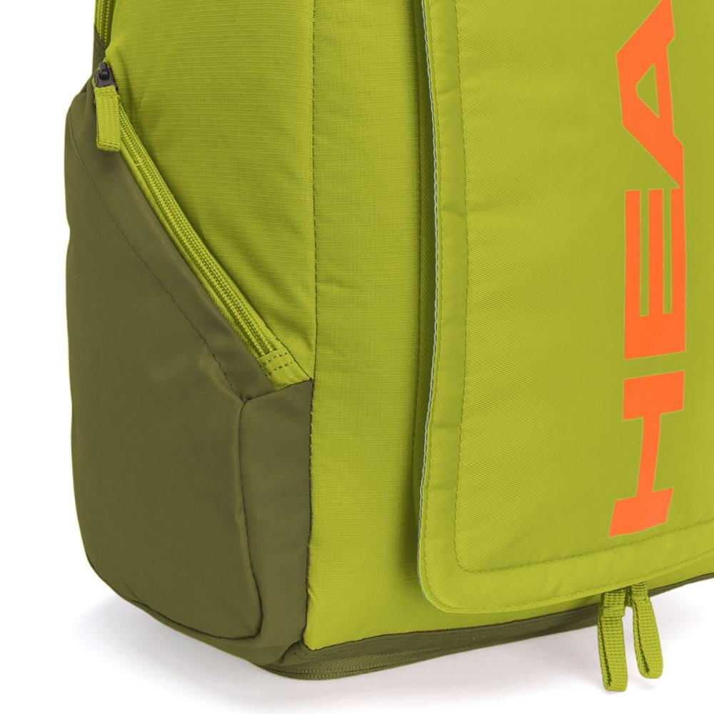 Decathlon | Mochila Head Pro 28L Verde e Laranja