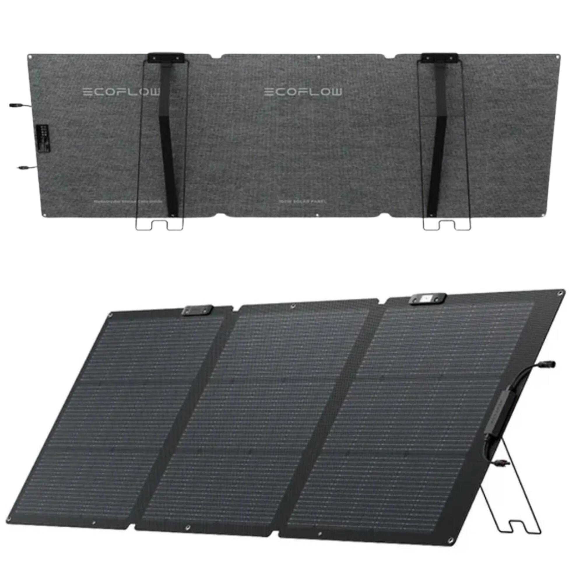 Decathlon | Painel Solar Portátil 160W EcoFlow Preto
