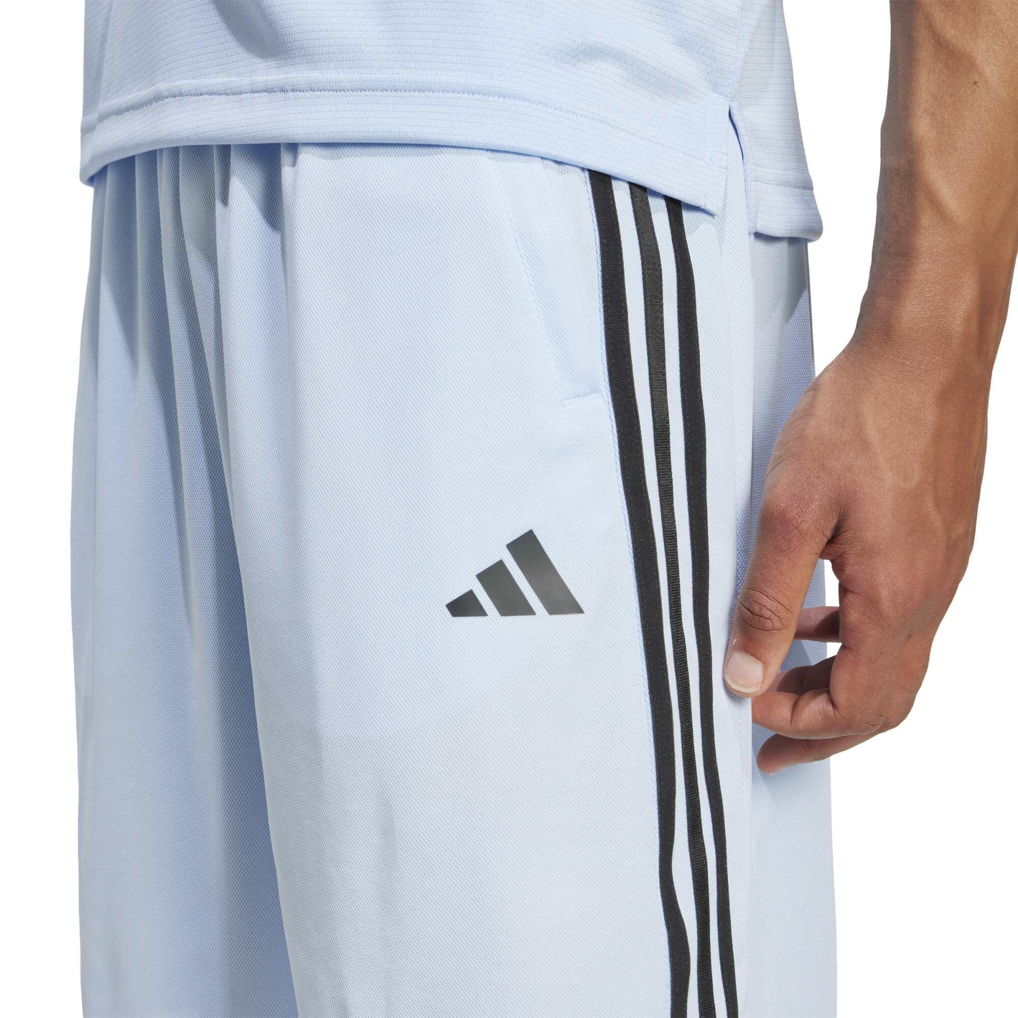 Encontraproduto.com.br - Shorts Masculino de Treino Train Essentials 3 Stripes Adidas Azul