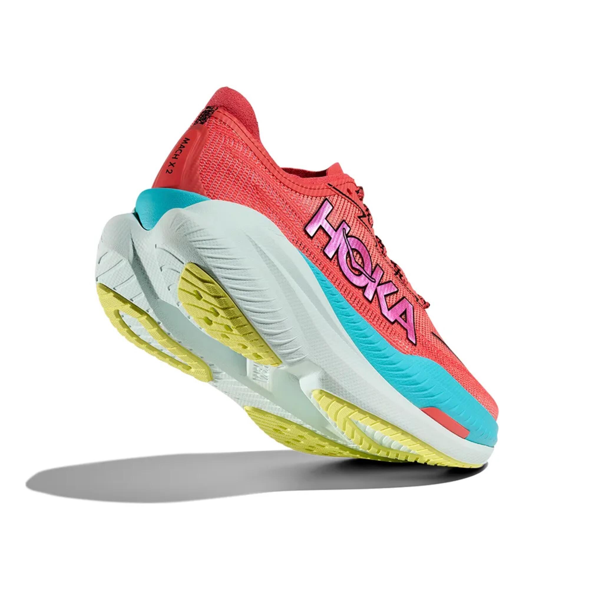 【低走行品】HOKA MACH X2 27cm Decathlon | Tênis Masculino de Corrida Mach X2 Hoka Vermelho