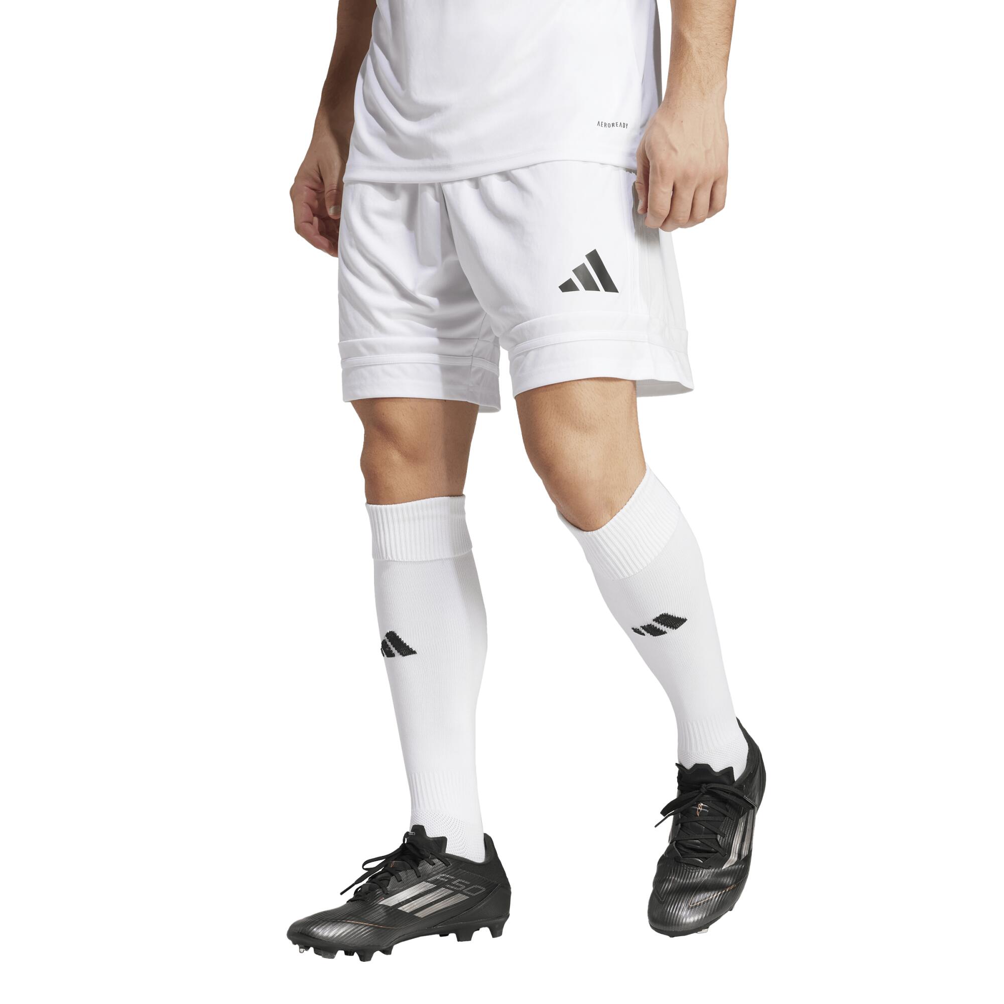 Decathlon | Shorts Adulto de Futebol Squadra 25 Adidas Branco