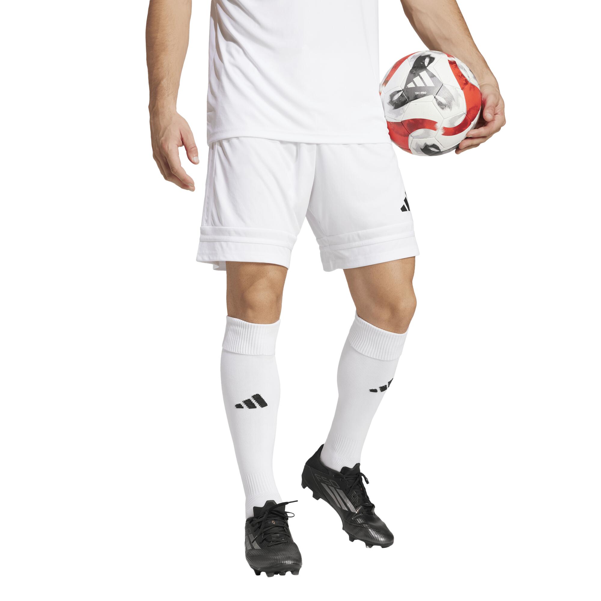 Decathlon | Shorts Adulto de Futebol Squadra 25 Adidas Branco