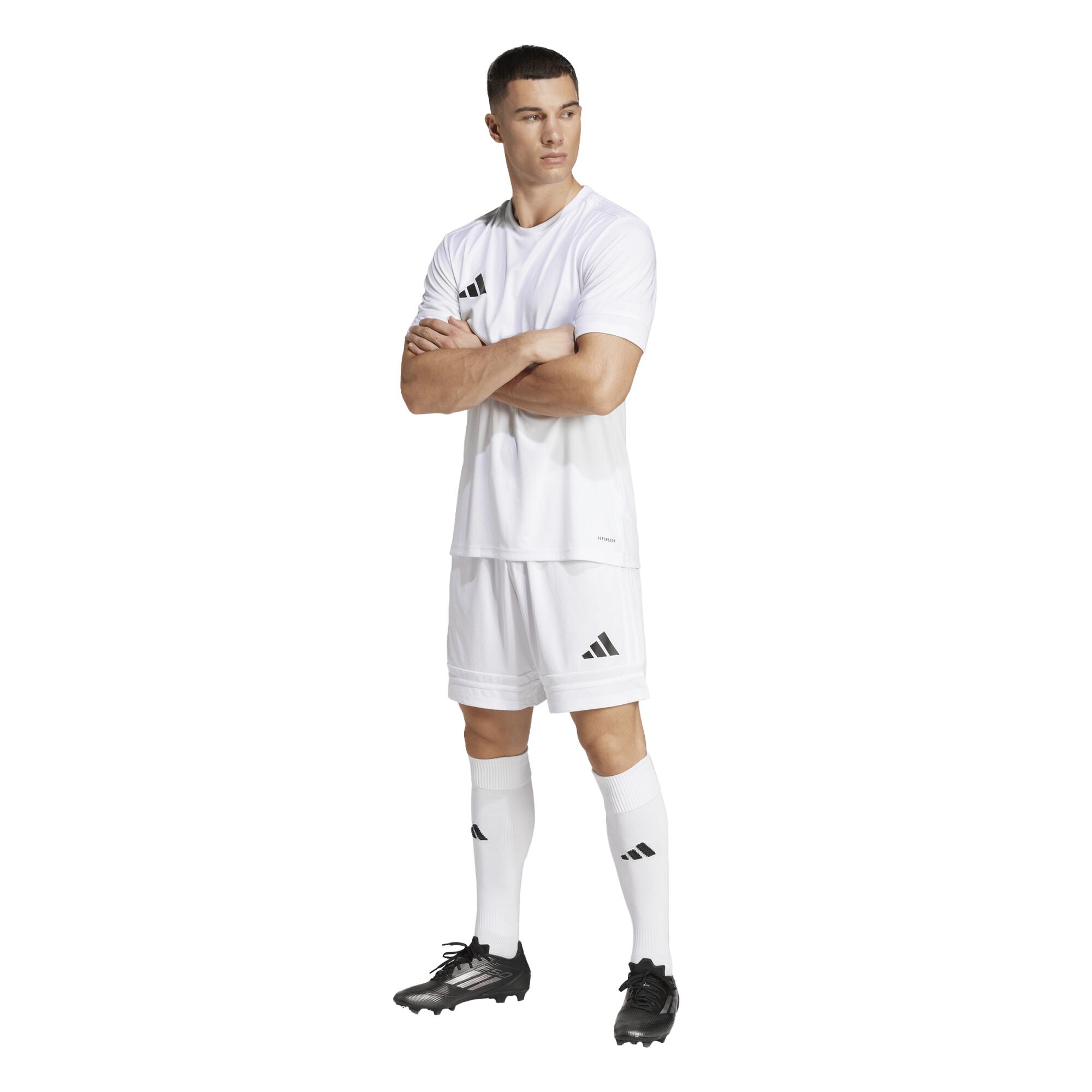Decathlon | Shorts Adulto de Futebol Squadra 25 Adidas Branco