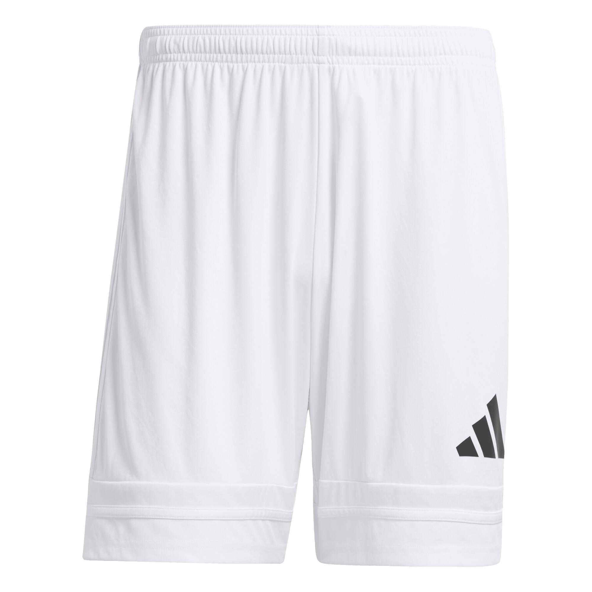 Decathlon | Shorts Adulto de Futebol Squadra 25 Adidas Branco