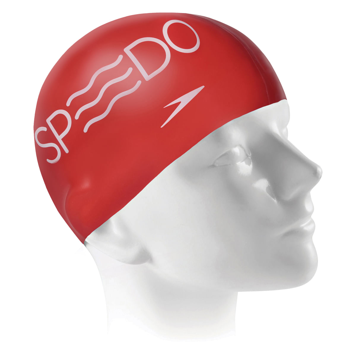 Touca De Natação Adulto Life Saver Cap Speedo Vermelho