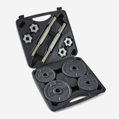 Kit de Halteres 20kg Corength Cinza