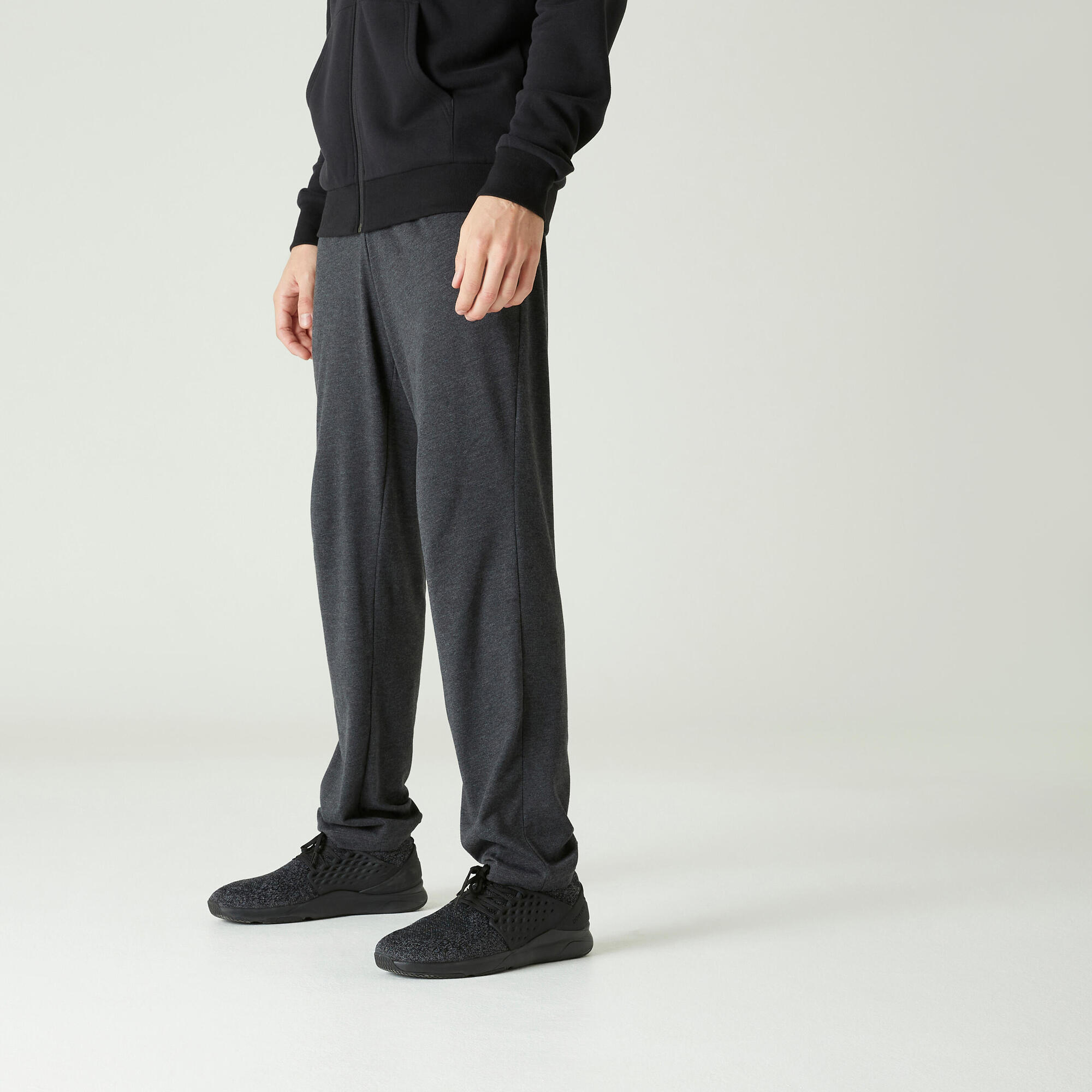 Calça Masculina de Treino Regular Domyos Cinza