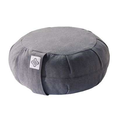 Zafu de Meditação Eco Design kimjaly Cinza