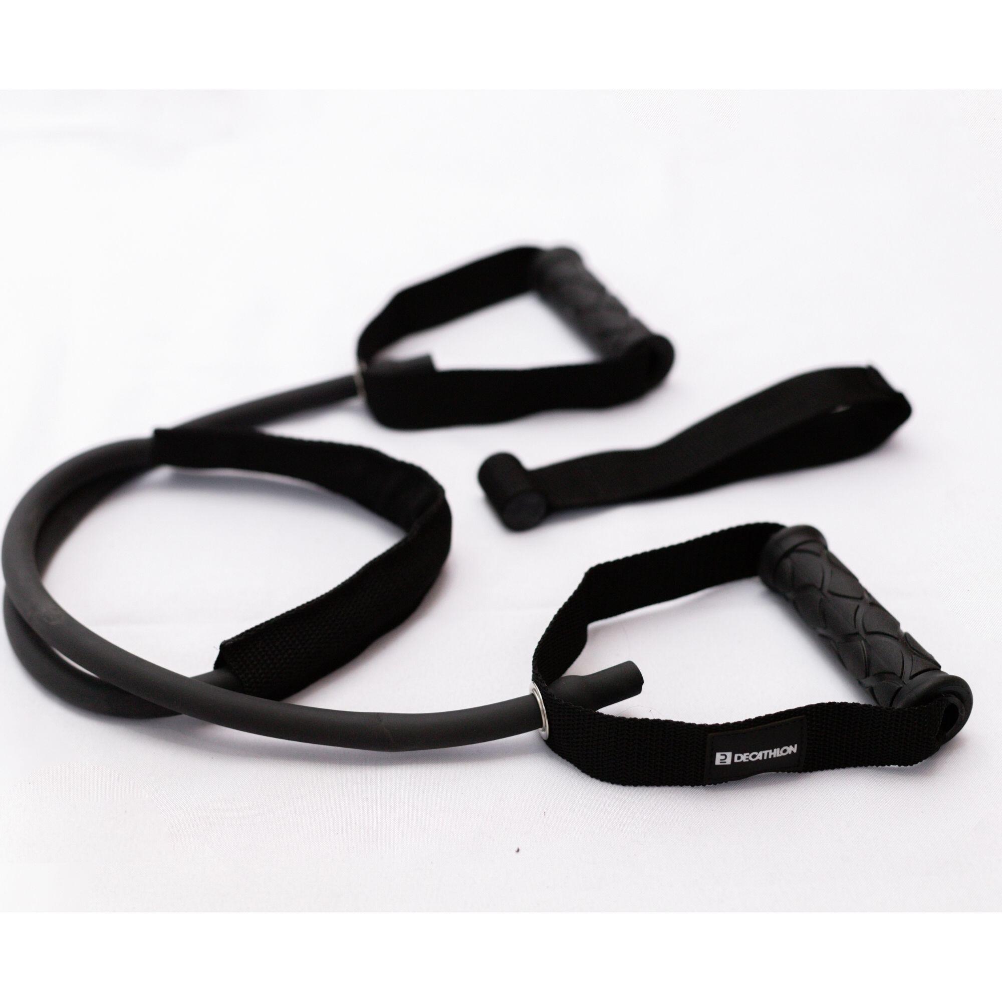 decathlon-el-stico-extensor-de-muscula-o-one-tube-hard-domyos-preto