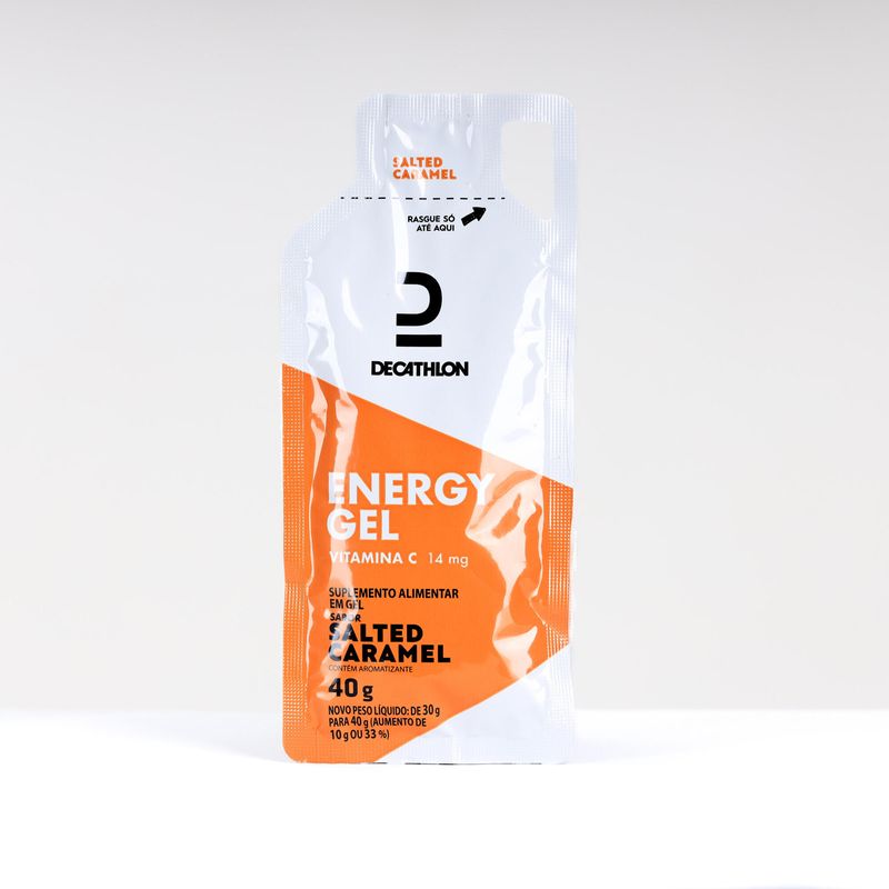 Gel Energy de Carboidrato 40g Decathlo Caramelo