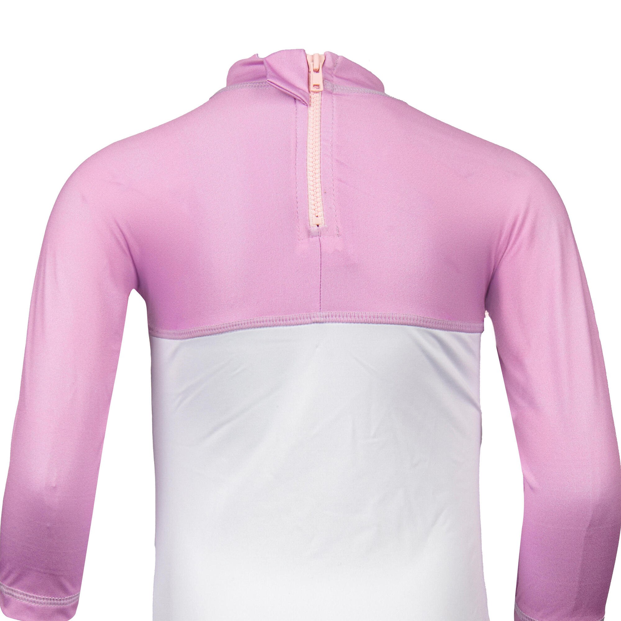 Encontraproduto.com.br - Camiseta de Bebê Natação com Proteção Solar Olaian Rosa