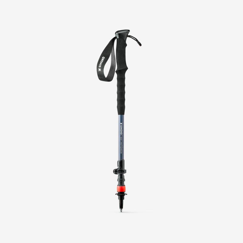 Bastão Adulto de Trekking MT500 Simond Cinza